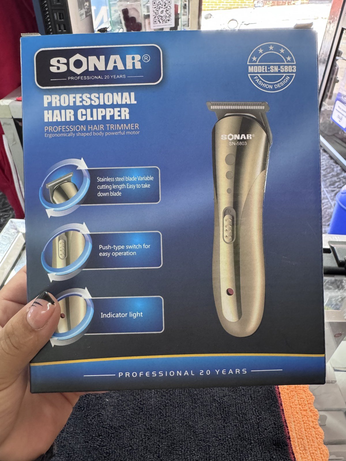 Cortadora de cabello profesional